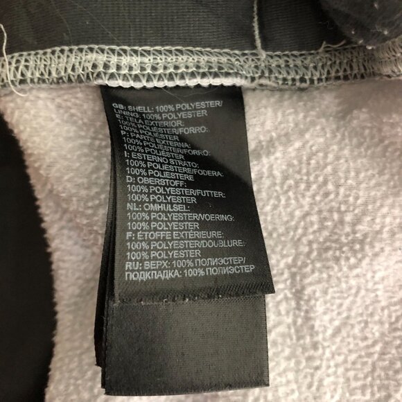 The North Face Womens Glacier Fleece Pullover 1/4 Zip Thumbholes Gray L - Picture 4 of 5